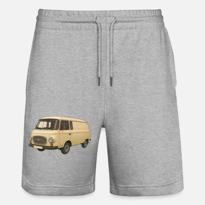 B1000 en bande dessinée - Short de jogging bio TRAINER Stanley/Stella unisexe - gris chiné