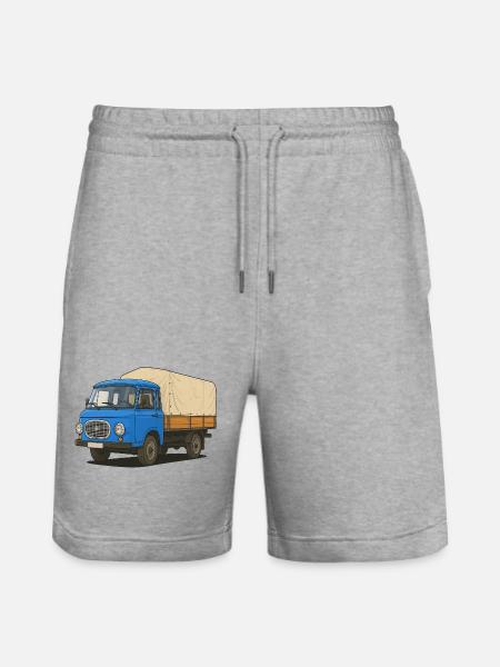 Plateau Est - Short de jogging bio TRAINER Stanley/Stella unisexe - gris chiné