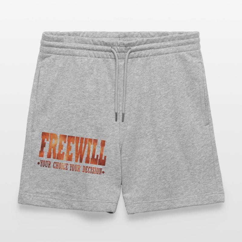 FreeWill Stanley/Stella Trainer Unisex Organic Jogging Shorts