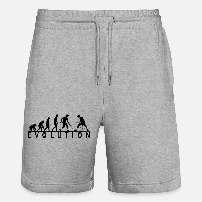 Maillot tweener Tennis Evolution - Short de jogging bio TRAINER Stanley/Stella unisexe - gris chiné