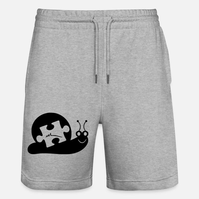 Le 3 en 1 - Short de jogging bio TRAINER Stanley/Stella unisexe - gris chiné