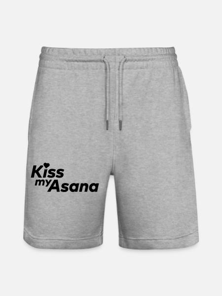 Embrasser mon asana - Short de jogging bio TRAINER Stanley/Stella unisexe - gris chiné