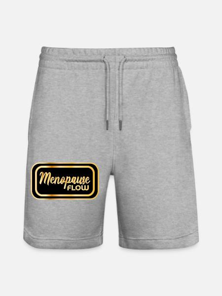 MÉNOPAUSE FEMMES MÉNOPAUSE - Short de jogging bio TRAINER Stanley/Stella unisexe - gris chiné