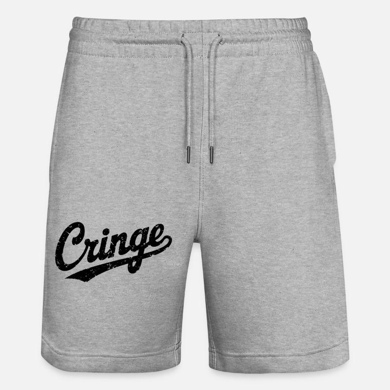 Dicton - Short de jogging bio TRAINER Stanley/Stella unisexe - gris chiné