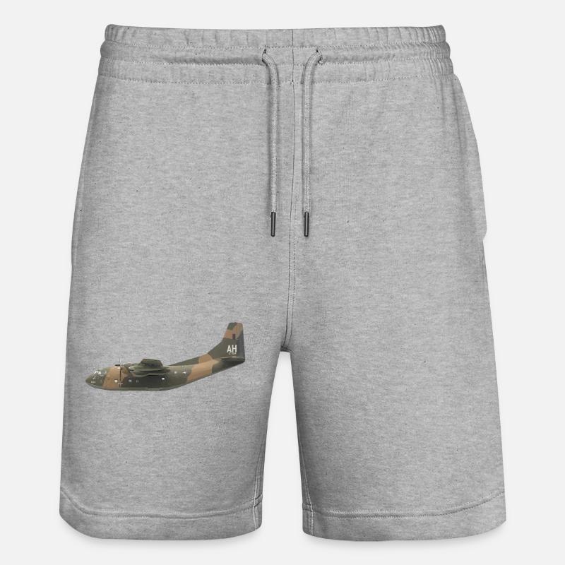 Fournisseur C-123 - Short de jogging bio TRAINER Stanley/Stella unisexe - gris chiné
