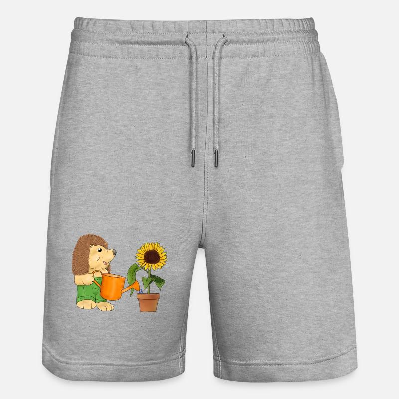 Gaertner - Stanley/Stella Unisex Bio Joggingshorts Trainer  - Grau meliert