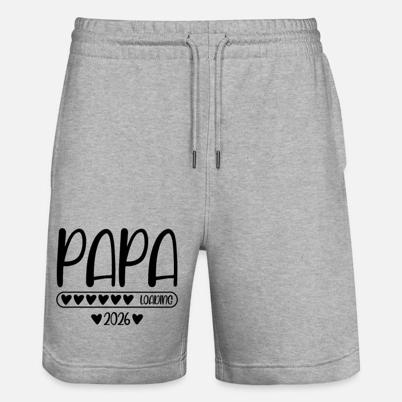 Caricamento Papa 2026 - Pantaloncini da jogger ecologici unisex Trainer di Stanley/Stella - grigio melange