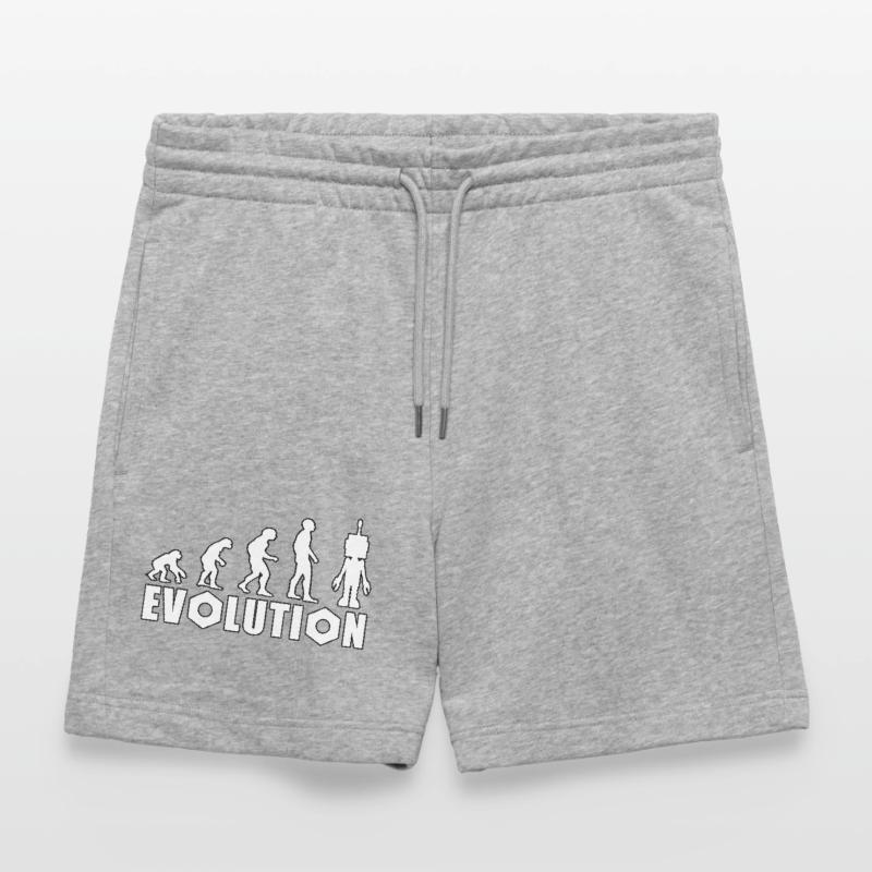 Évolution avec la conception d’une figurine de robot Short de jogging bio TRAINER Stanley/Stella unisexe