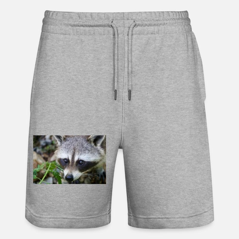Raton laveur - Short de jogging bio TRAINER Stanley/Stella unisexe - gris chiné