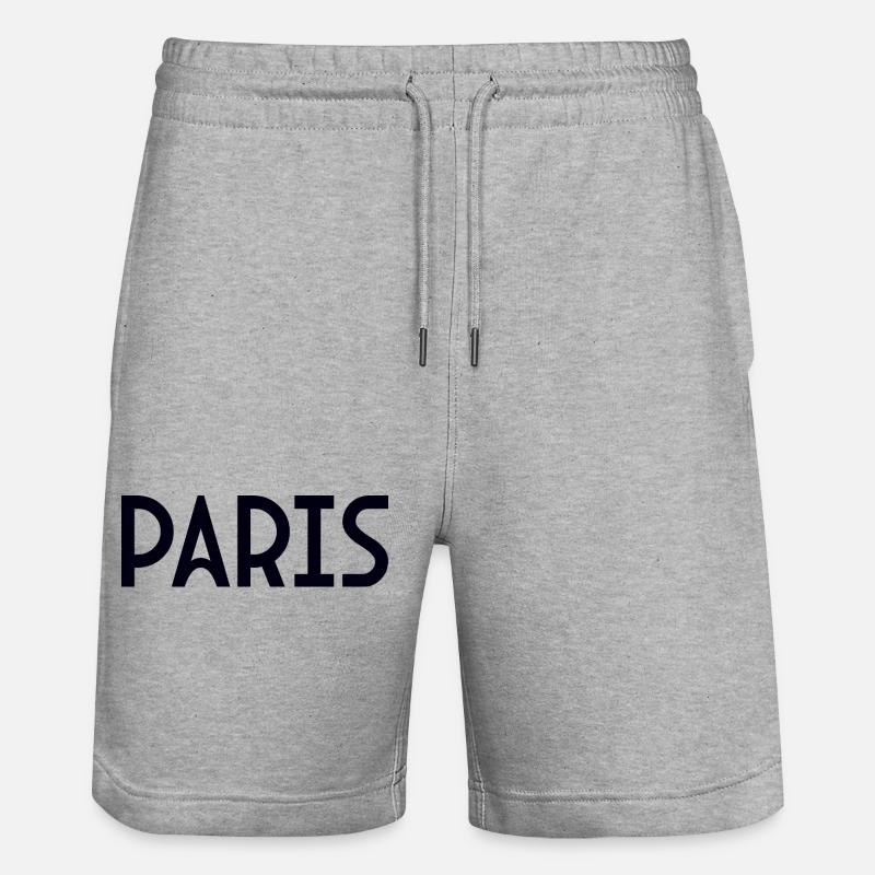 Paris - Short de jogging bio TRAINER Stanley/Stella unisexe - gris chiné
