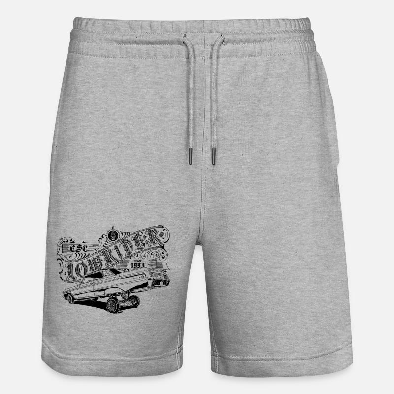 E.S.C. Lowrider - Short de jogging bio TRAINER Stanley/Stella unisexe - gris chiné