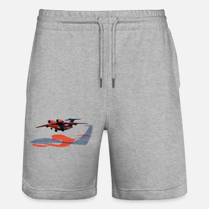 L’An-74 - Short de jogging bio TRAINER Stanley/Stella unisexe - gris chiné