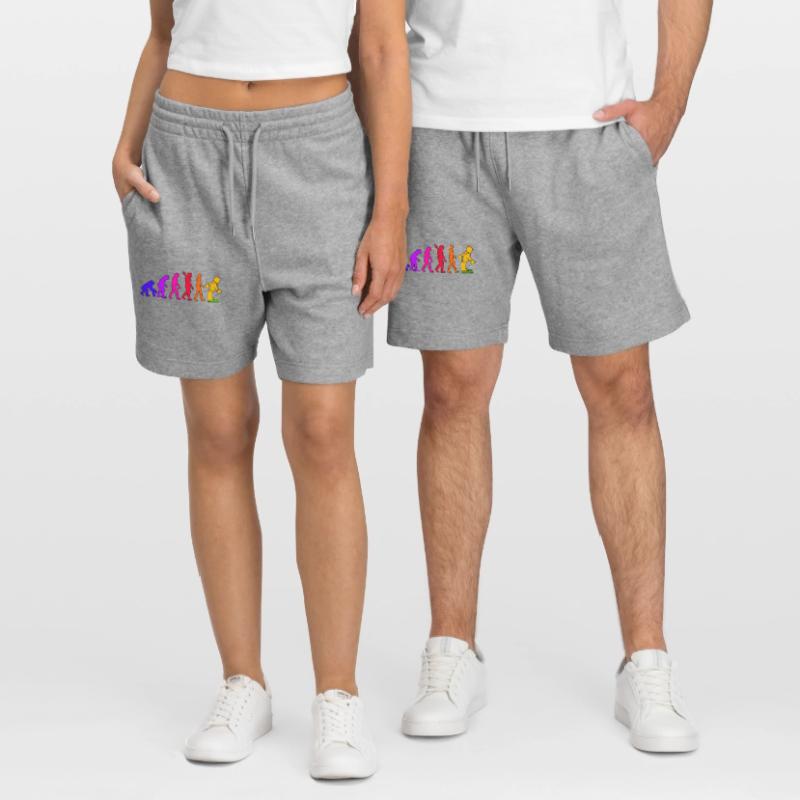 Brique de serrage Evolution Humanity Brique cloutée Short de jogging bio TRAINER Stanley/Stella unisexe