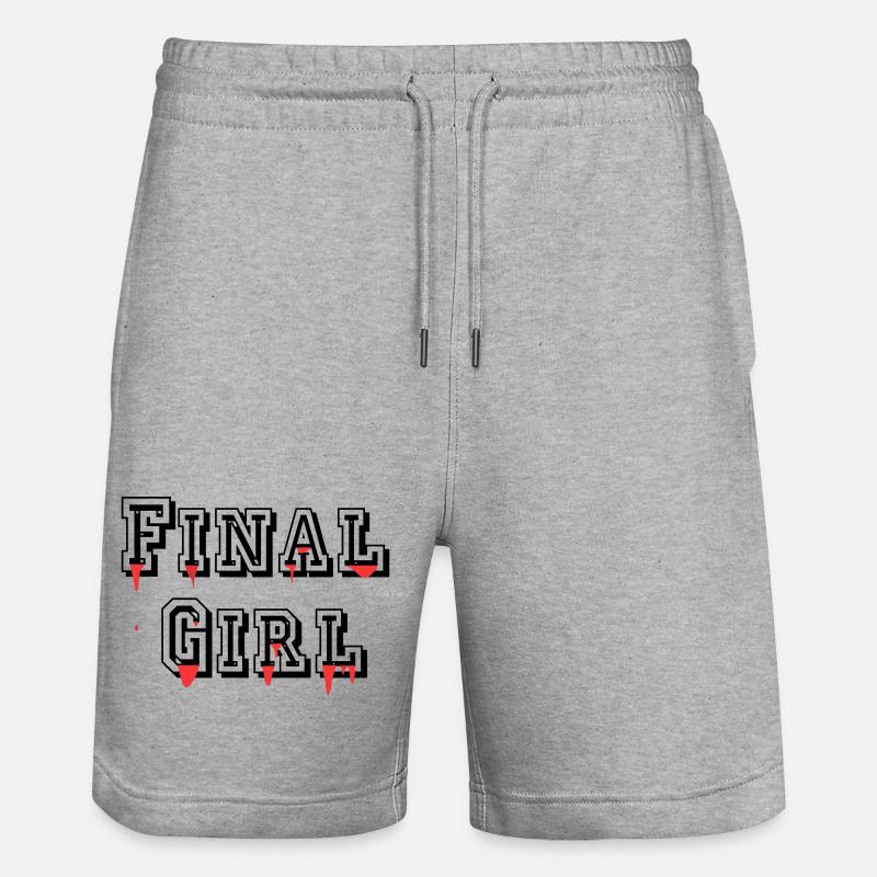 Fille finale - Short de jogging bio TRAINER Stanley/Stella unisexe - gris chiné