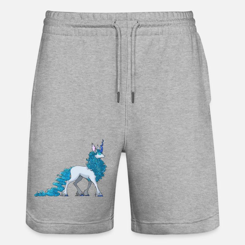 Cornelune - Short de jogging bio TRAINER Stanley/Stella unisexe - gris chiné