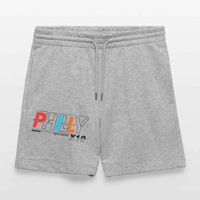 Abstract Geometric Pattern Design Stanley/Stella Trainer Unisex Organic Jogging Shorts