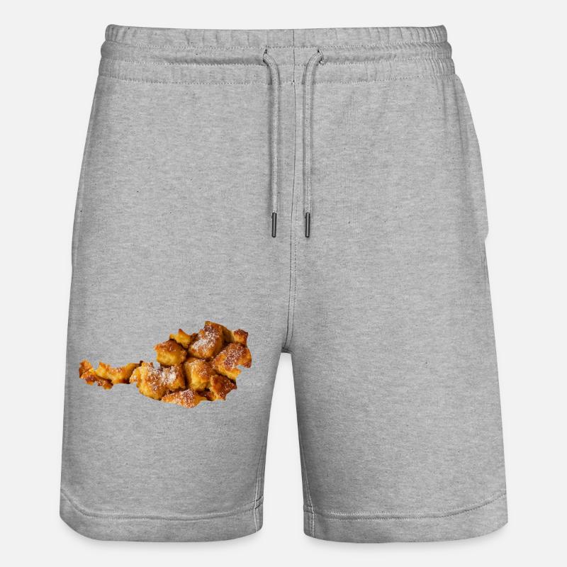 Kaiserschmarrn, Autriche - Short de jogging bio TRAINER Stanley/Stella unisexe - gris chiné