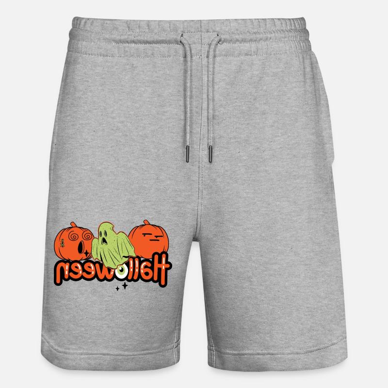 Geist - Stanley/Stella Unisex Bio Joggingshorts Trainer  - Grau meliert