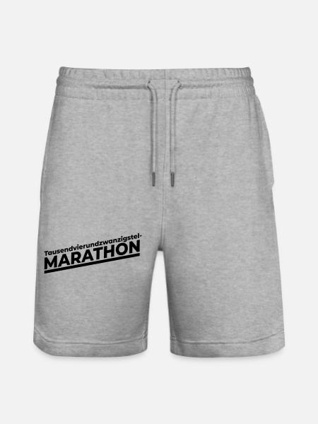 marathon - Stanley/Stella Trainer Unisex Organic Jogging Shorts - heather grey