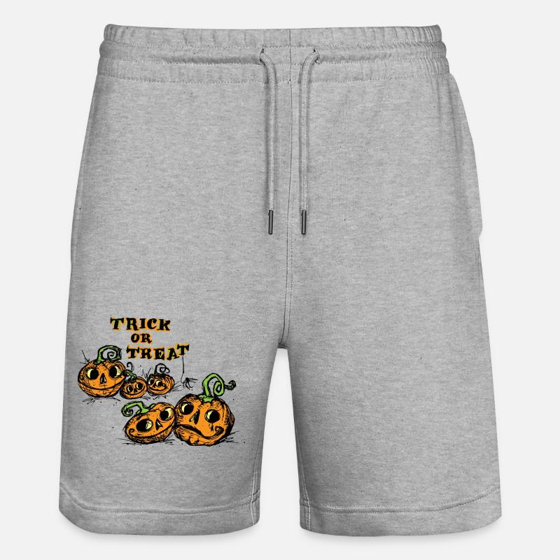 Halloween Trick or Treat Mignon - Short de jogging bio TRAINER Stanley/Stella unisexe - gris chiné