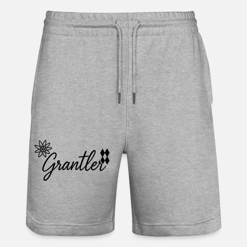 Bougon - Short de jogging bio TRAINER Stanley/Stella unisexe - gris chiné