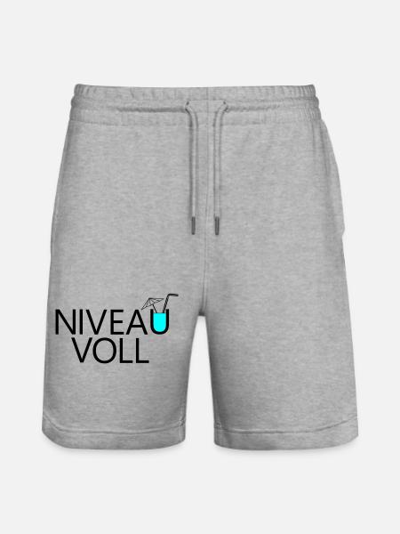 Niveau complet - Short de jogging bio TRAINER Stanley/Stella unisexe - gris chiné