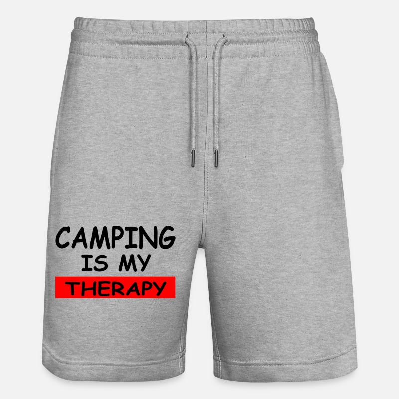 Camping - Short de jogging bio TRAINER Stanley/Stella unisexe - gris chiné