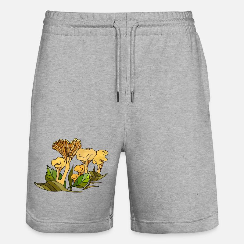 mycètes - Short de jogging bio TRAINER Stanley/Stella unisexe - gris chiné