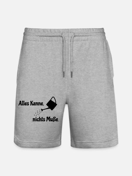 All Jug - Stanley/Stella Trainer Unisex Organic Jogging Shorts - heather grey