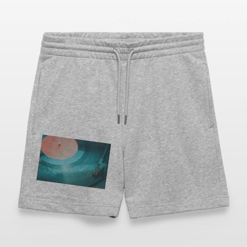 Turntable in a triangle pattern Stanley/Stella Trainer Unisex Organic Jogging Shorts