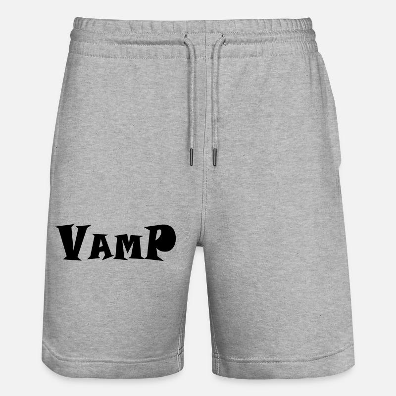 vamp - Short de jogging bio TRAINER Stanley/Stella unisexe - gris chiné