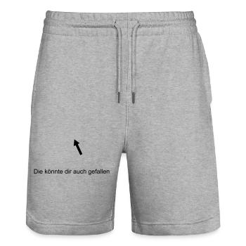 Vous pourriez également aimer - Short de jogging bio TRAINER Stanley/Stella unisexe - gris chiné - Devant - Nik (191cm) & Marisol (170cm)