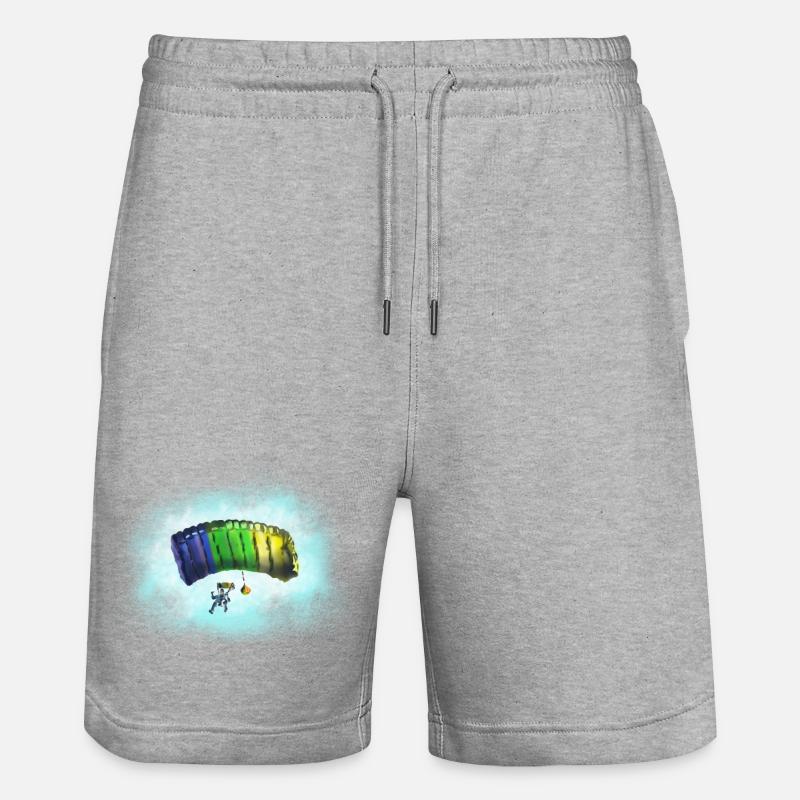 parachute - Short de jogging bio TRAINER Stanley/Stella unisexe - gris chiné