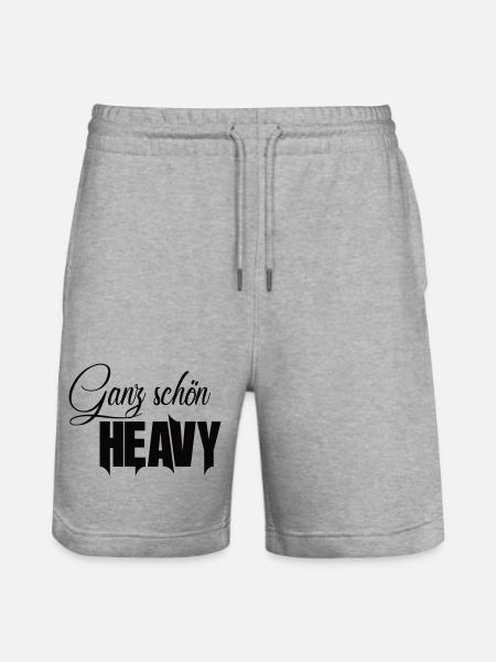 Quite nice heavy - Stanley/Stella Trainer Unisex Organic Jogging Shorts - heather grey