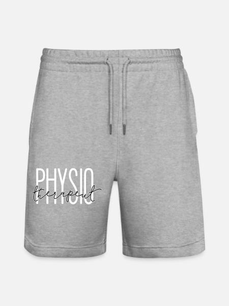 Stylish design for physiotherapist - Stanley/Stella Trainer Unisex Organic Jogging Shorts - heather grey