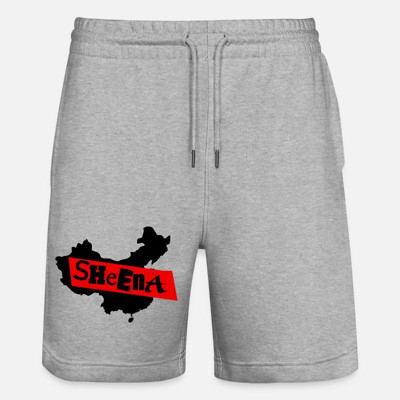 Sheena Punk - Short de jogging bio TRAINER Stanley/Stella unisexe - gris chiné