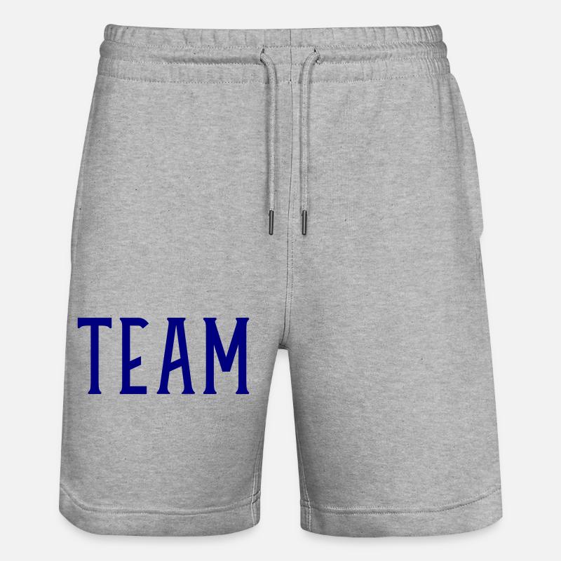 Équipe - Short de jogging bio TRAINER Stanley/Stella unisexe - gris chiné