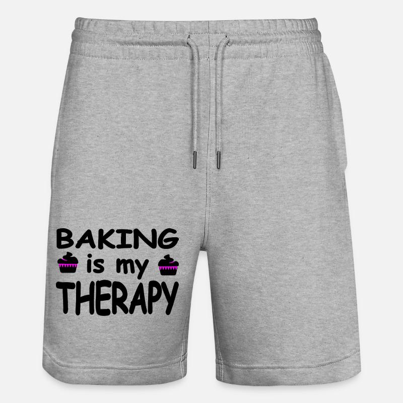 Cuire - Short de jogging bio TRAINER Stanley/Stella unisexe - gris chiné