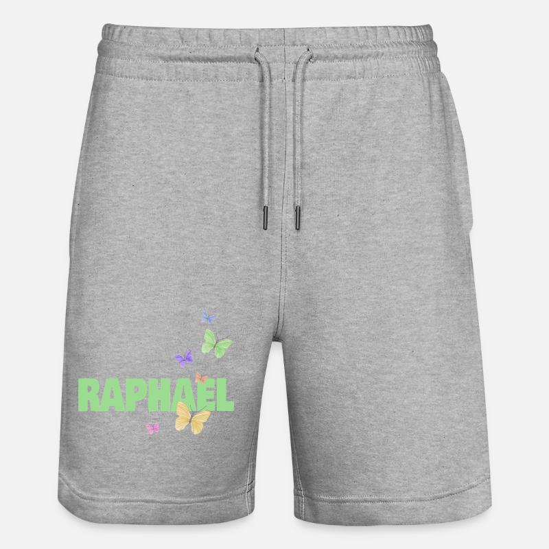 Raphael - Short de jogging bio TRAINER Stanley/Stella unisexe - gris chiné