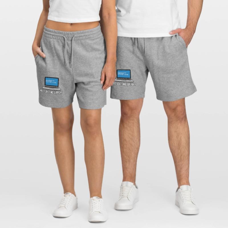 Pas de ticket pas de support Admin IT-Support Spruch Short de jogging bio TRAINER Stanley/Stella unisexe