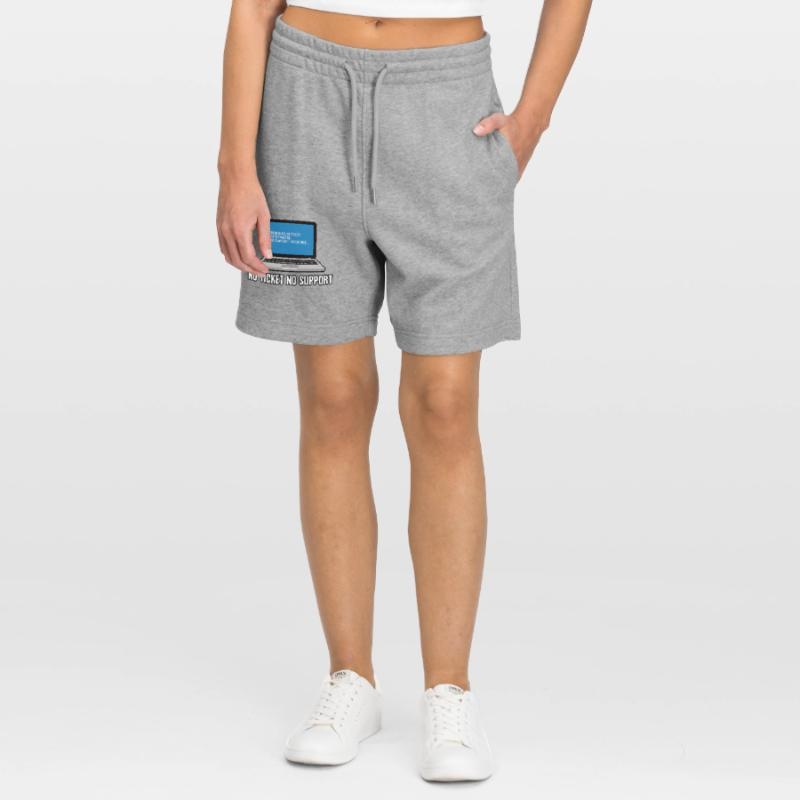 Pas de ticket pas de support Admin IT-Support Spruch Short de jogging bio TRAINER Stanley/Stella unisexe