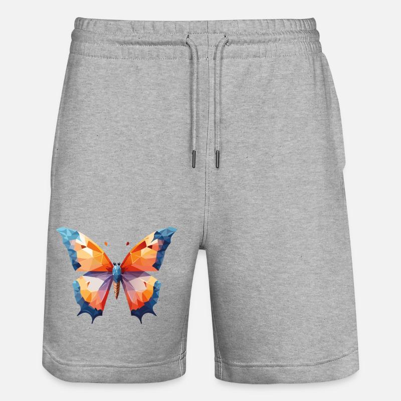 Papillon - Short de jogging bio TRAINER Stanley/Stella unisexe - gris chiné