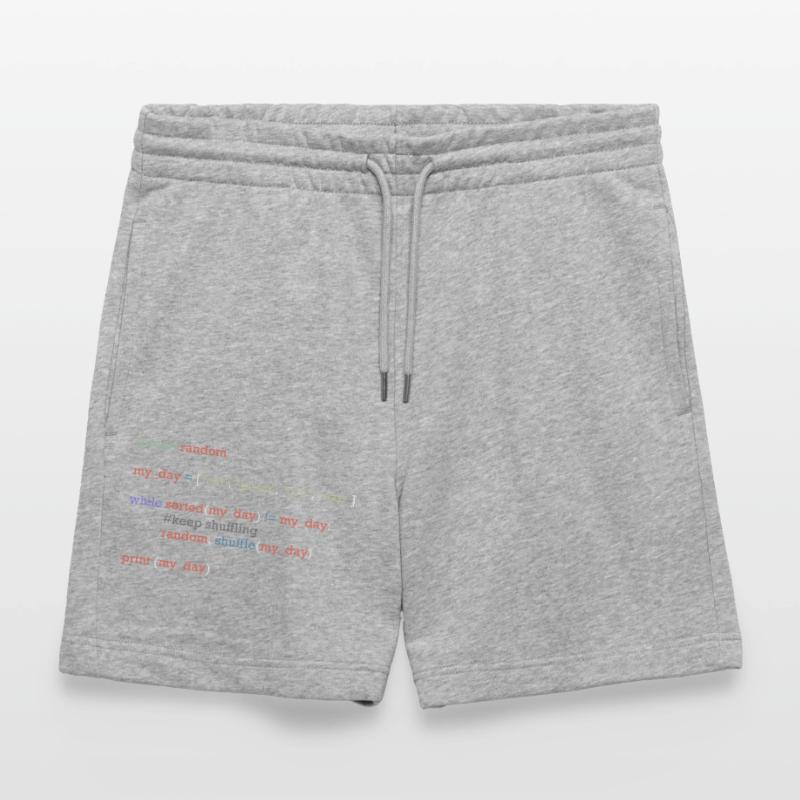 Lustiger Python-Code über den Alltag, Baby Stanley/Stella Unisex Bio Joggingshorts Trainer 
