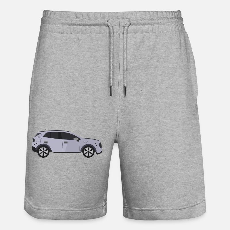 Voiture - Short de jogging bio TRAINER Stanley/Stella unisexe - gris chiné