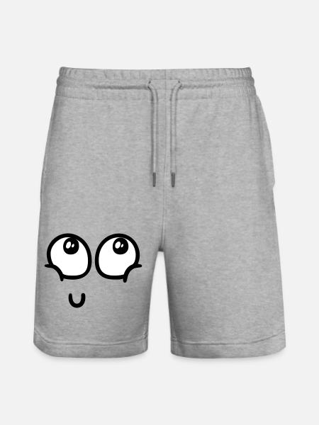 Joy overload - Stanley/Stella Trainer Unisex Organic Jogging Shorts - heather grey