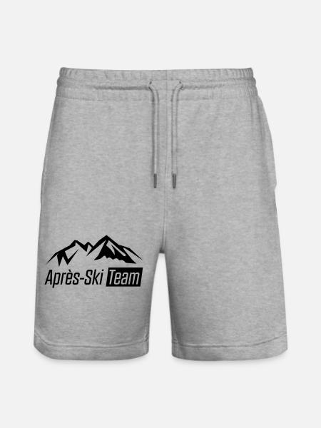 Apres Ski Team - Stanley/Stella Unisex Bio Joggingshorts Trainer - Grau meliert