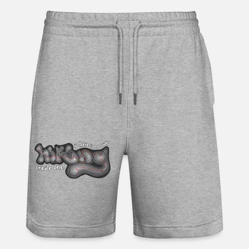 Extérieur - Short de jogging bio TRAINER Stanley/Stella unisexe - gris chiné