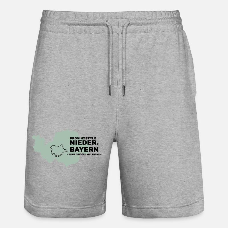 Basse-Bavière | DINGOLFING-LANDAU - Short de jogging bio TRAINER Stanley/Stella unisexe - gris chiné