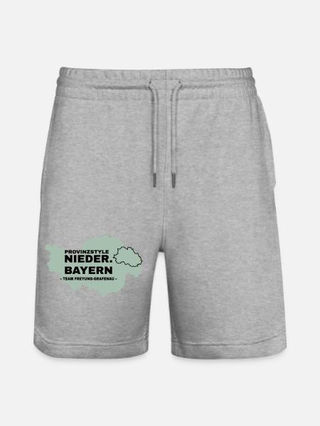 Basse-Bavière | FREYUNG-GRAFENAU - Short de jogging bio TRAINER Stanley/Stella unisexe - gris chiné