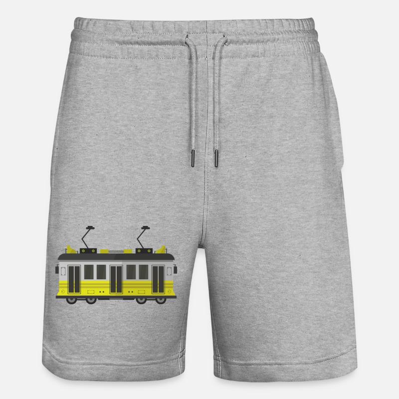 Tramway - Short de jogging bio TRAINER Stanley/Stella unisexe - gris chiné